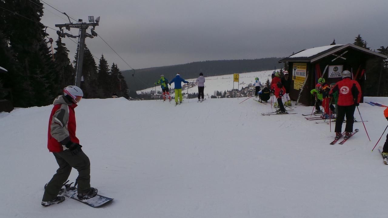 Skilift am Skihang Carlsfeld Skilift am Skihang Carlsfeld